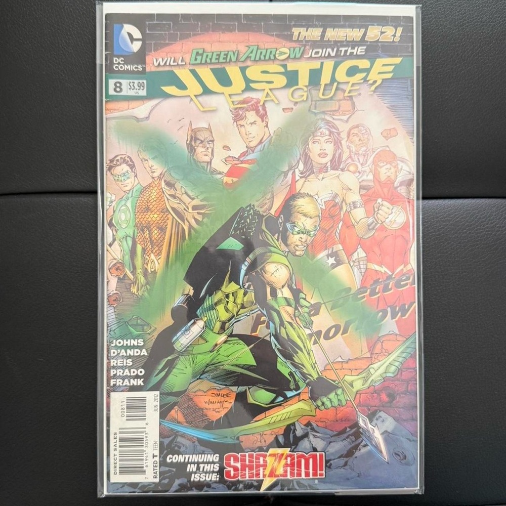 Dc Comics Justice League 2012 The New 58 #8 Comic